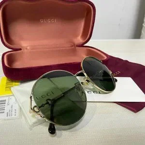 GUCCI サングラス GG1017SK-002 GOLD/GREEN ユニセックス グッチ GUCCI サングラス GG1017SK-002 ゴールド グリーン
